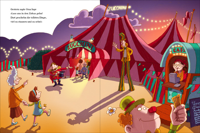 Zauberwelt im Zirkuszelt
